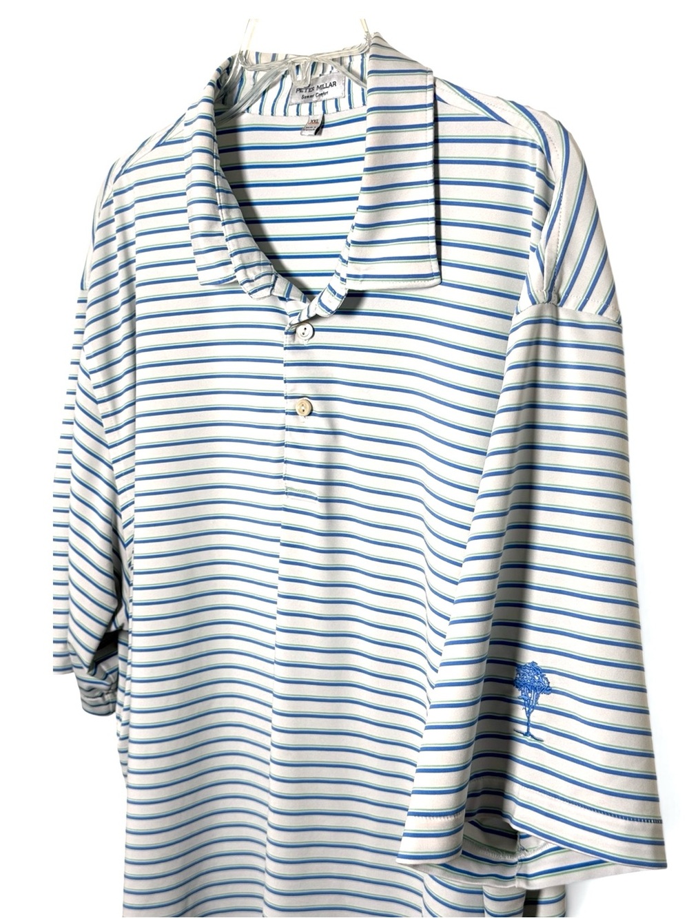 Peter Millar Men’s XXL Summer Comfort Oak Tree Country Club Golf Polo